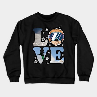 Love Sloth And Skiyng Crewneck Sweatshirt